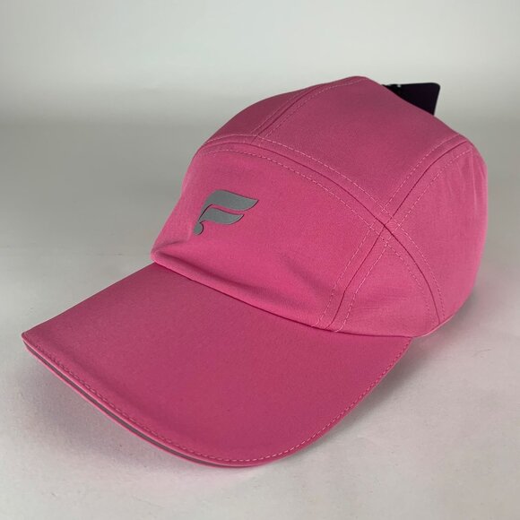 Fabletics Womens Pink 7-Panel Relaxed Fit Strapback Adjustable Hat New - Picture 1 of 5